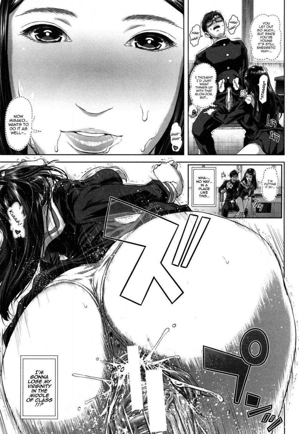 Hentai Manga Comic-Misako, the 34 Year Old Housewife and High School Girl-Read-21